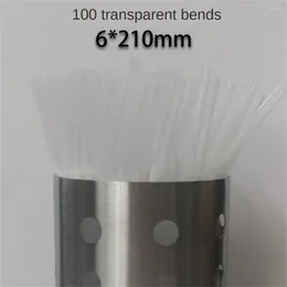 Disposable Cups Straws Straw Environmentally Friendly Flexible And 100 Pieces/pack Must Have Material Luxurious Bendable