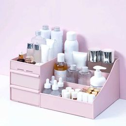 Cosmetic Organizer Storage of makeup box desktop capacity drawer container nail polish polishing organizer large jewelry Q240429