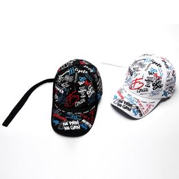 Fashion printing baseball cap Child parent hat Long tail hiphop hat Whole cap8644280