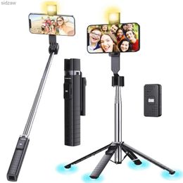 Selfie Monopods Self portrait stick tripod multifunctional integrated travel portable shooting Bluetooth remote control mobile phone universal WX