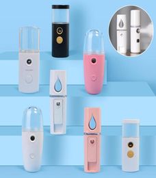 Mini Water Replenishment Instrument Handheld Cold Spray Facial Moisturising Steaming Face Moisturising Beauty Device Nano Sprayer 7505676