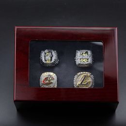 0lo1 Band Rings 2020 Lebron James 4-time Championship Ring Hot Knight Lake Set with Integrated Flip Design