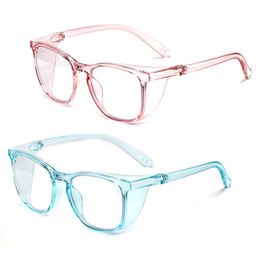 Wholesale High Quality Square Eye Glasses Anti Pollen Anti Fog Round Optical Frames Blue Light Blocking Glasses for Women Men