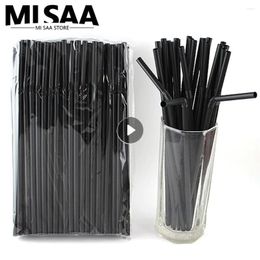 Disposable Cups Straws Can Be Reused Flexible And Fashionable 100 Pieces/pack 6 210mm Must Have Reusable Straw Wedding Bar Party