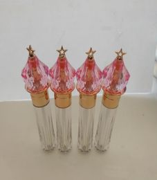 Whole Plastic Cosmetic Packaging Container Pink Magic Wand Lip Gloss Tube Refillable Bottle Empty Lipgloss Tubes Bottles Conta7504036