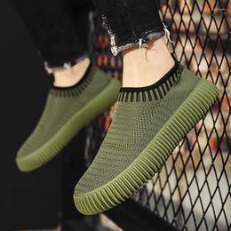 Casual Shoes 2024 Men Green/Black Men's Sneakers Chunky Heighten Fashion Plus Size Zapatillas Tennis