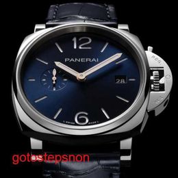 Fashion Wrist Watch Panerai Luminor Series Automatic Mechanical Mens Watch Casual Waterproof Swiss Watch Luminous Gift For Boyfriend Luxury PAM01274 (42mm)
