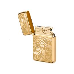 Torch Cigar Lighter Refillable Butane Cool Windproof Lighters Metal Casing,Direct Flame Lighter For Smoking Jet Flame