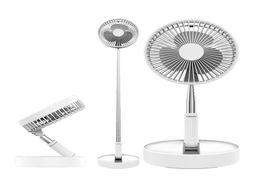 Rechargeable USB Fans Portable Clamp Fan 180 Degree Rotating Ventilator Air Cooler Desktop For Home Office Party Favor197Z46600922784286