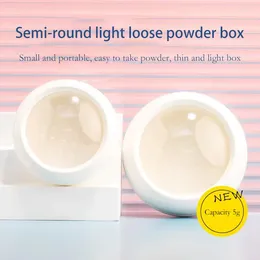 Storage Bottles Loose Powder Divided Into Boxes Makeup Prickly Contouring Portable