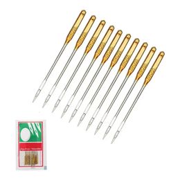 Durable 10pcsSet Household Sewing Machine Needles for Brother Singer Janome Juki Also Fit Old Needle 240428