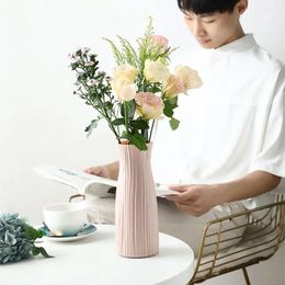 Vases Crafts Simple Container Flower Arrangement Bonsai Gift Balcony Decorations Home Decoration Morandi Vase Pot