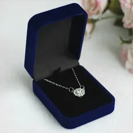 Jewelry Pouches Necklace Container Velvet Gift Display Box Ring Bracelet Storage Case