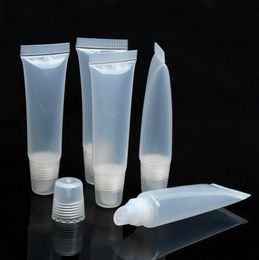 10ml 15ml 20ml Empty Lip Gloss Plumbing Hose Lip Balm Tube Squeeze Bottle Container Plastic Tube Lip Gloss Tube Cosmetic Container1995034