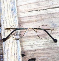 Vintage Small Oval Round Pure Titanium Eyeglass Frames Full Rim Super Light Optical Glasses Men Women Myopia Spectacles Fashion Su2186374