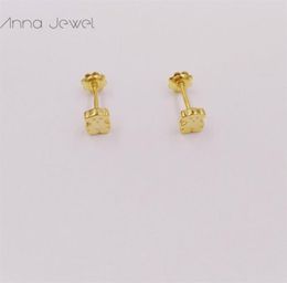 Bear Jewellery 925 sterling silver boho To us Gold earrings for women Charms stud set wedding party birthday gift Earring Luxury Ac1489575