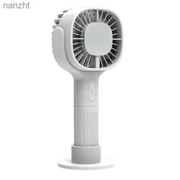 Electric Fans Mini mini fan handheld USB mini fan portable desktop electric fan portable fan 3-speed air volume adjustmentWX