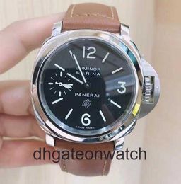 High end Designer watches for Peneraa for 44mm PAM00005 Mechanical Mens Watch original 1:1 with real logo and box