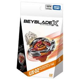 Original Tomy Beyblade X UX02 Starter Hells Hammer 370H 240411