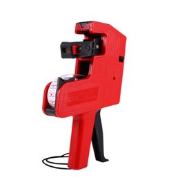 MX5500 Labeler Label Tagging Tag Gun 8 Digits Tag Sticker Gun Retail Tool Include Labels Ink Refill2956329