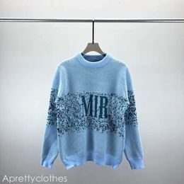Amirir M-3Xl Mens Designer Sweaters Retro Classic Luxury Sweatshirt Men Arm Letter Embroidery Comfortable Fashion High-Quality Tops Amirir Shirt Amirir Shoe 767