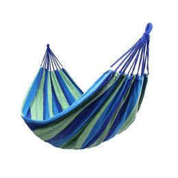 Camping Hammock For Single Portable Garden Yard Patio Leisure Parachute Hammock Swing Travel 240417