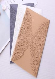 Laser Cutting Invitation Card Greeting Cards Vertical Laser Cut Cards For Wedding Bridal Shower Party Birthday9715318