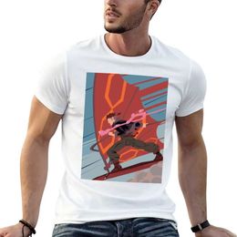 Men's T-Shirts New Jim Hawkins Sun Surfer (Treasure Planet) T-shirt Large Top Solid Colour T-shirt Mens WearL2403