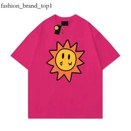 T Shirt Men Drawer Designer T Shirt Smiley Sun Playing Cards Tee T Shirt Graphic Printing Drew Tshirt Summer Trend Short Drawdrew Sleeve Casual Shirts to 4775