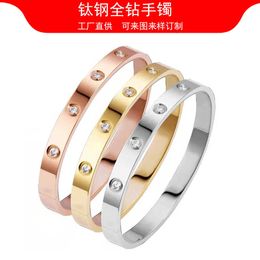 Fashionable Trendy Design Bracelet Charming Bracelet Jewelry Gold Diamond Nail Style Men Valentine with cart original bracelets
