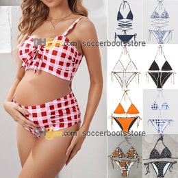 Fashion Designer Maternity Swimwear Swimsuit Classics Letters Bikini Set Thongs Youth Girl Clothing Beach Lady Casual Sexy Bathing Suit Women Swim Wear Beachwear