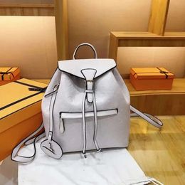 Designer Christopher Backpacks Style Fashion Packs Women Luxury Handbags Embossed Flowers Backpack Drawstring School Bags Classic Mini S 2239