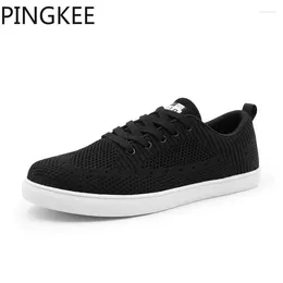 Casual Shoes Round Toe Lace Up Sneaker Metal Eyelets Padded Collar Durable Outsole Fabric Lining Lightweight Breathable Mesh Upper Design