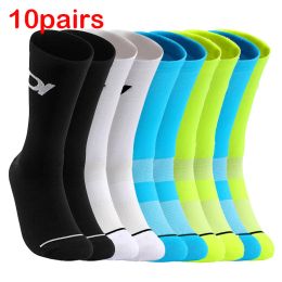 Socks 10 pairs New cycling socks High Quality compression socks men and women soccer socks basketball Outdoor Running Professional