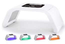 Portable skin rejuvenation beauty machine blue yellow green red light therapy face care equipment4070216