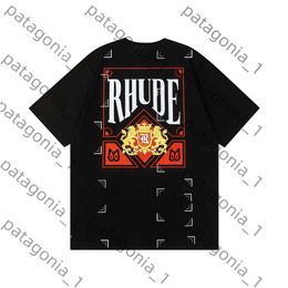 Designer T Shirts Rhude Shirt Designer Tshirt Rhude Short Math Bear Tshirt Long Letter Loose Shorts Gothic Tee Shirt Singer Shirts for Men Designer Shirt Tshirts 3823