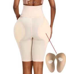 Women Hip Pads High Waist Trainer Shapewear Body Tummy Shaper Fake Ass Butt Lifter Booties Enhancer Booty Thigh Trimmer Plus 6XL7365913
