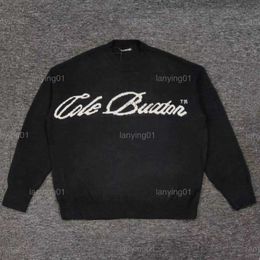 Designer Cole Buxton Mens Jacquard Sanded Sweater Men Casual Set Hoodies Loose Cb Y2k Sweatshirts8T18 5DS8S