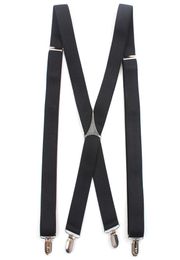 35cm Width Adult Men039s Harness 4 Clip Xtype Gentleman Suspenders Elastic Double Shoulder Strap Trousers Clothing Accessorie6540165