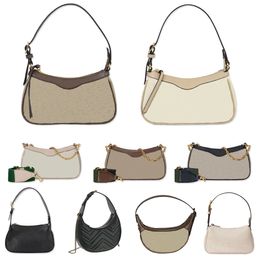 Tasarımcı çanta omuz çanta hobos çanta lüks çanta kadın koltuk altı çanta hilal ayı lüks tasarımcı kadınlar mektuplar zincir kılıf çanta çantaları