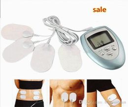 Full Body Massager Lose Weight Tens Therapy Machine Breast Massage Fat Burner Muscle Stimulator With 16039 LCD Screen19328441