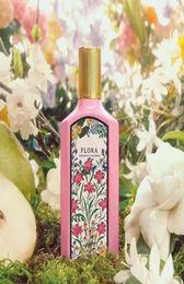 Flora Perfume 100ml Women Perfumes Eau De Parfum 33floz Long Lasting Smell Blossom Fruit Flower EDT Lady Spray Fragrance Cologne2983418