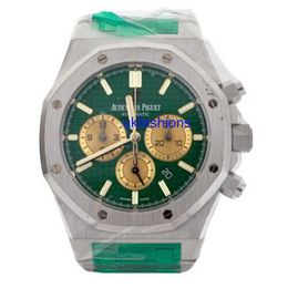 AP Wristwatches Automatic Watches Audemar Pigue Royal Oak Platinum Singapore Green Platinum 26332PT UK0Q