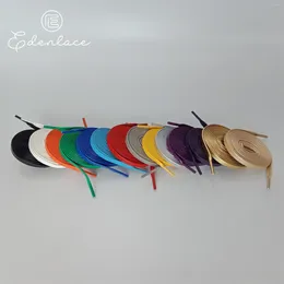 Shoe Parts Genuine Leather Shoelace Luxury Laces Smooth And Soft Shoelaces High-end Skin Fit For Sneakers Support Customised Any Colour