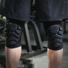 Knee Pads Anti-collision 1 Pair Sponge Breathable Cycling Brace Protector Support Sport Gear