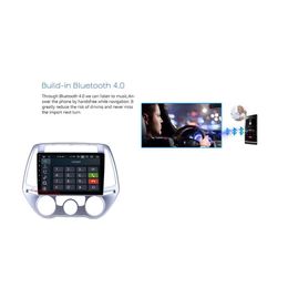 Car Dvd Dvd Player Car Radio 9 Inch For Hyundai I20 Manual A/C 2012-2014 Gps Stereo Am Fm Mtimedia System 2Gadd32G Support Reverse Cam Dhgak