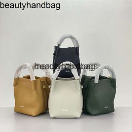 Loro Piano LP LorosPianasl Lp19 Womens Evening Bags Cowhide bag Bale Bag Micro One-shoulder Messenger Handbag Bucket high quality 6JQK