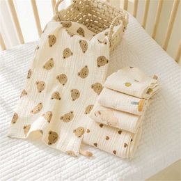 Towels Robes Cotton plain weave baby face towel newborn kindergarten hand towel baby drip bib baby towelL2404