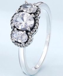 Aesthetic Jewellery Three Stone Vintage Designer Rings for women men couple finger ring sets birthday Valentine gifts 190049C013675083
