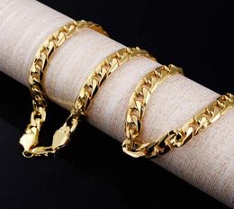 Kayi European and American Charm Bracelets popular jewelry men039s sideways NK necklace personality large gold chain crossbord1056614